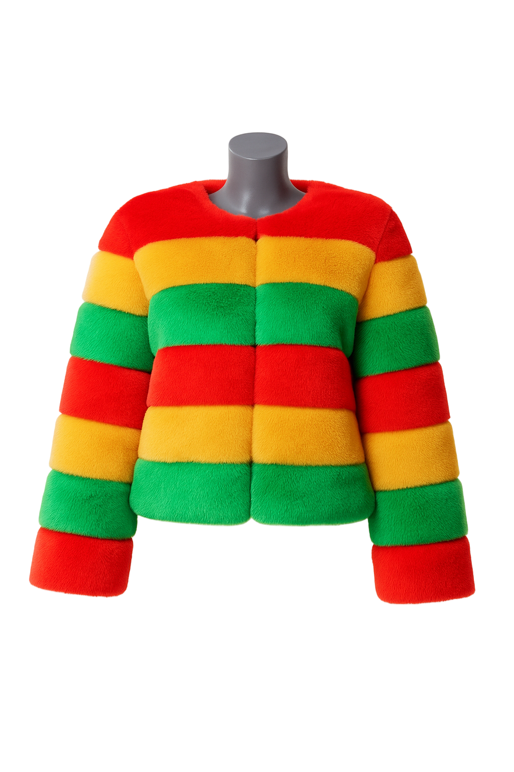 Bontjas Rood Geel Groen