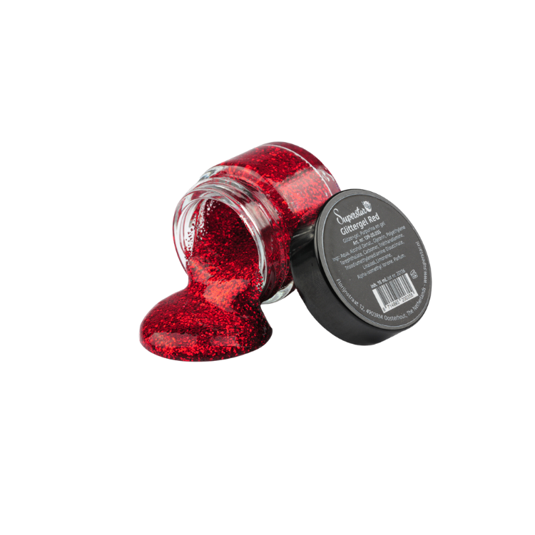 Gel superstar rood (huid&haar) 15 ml