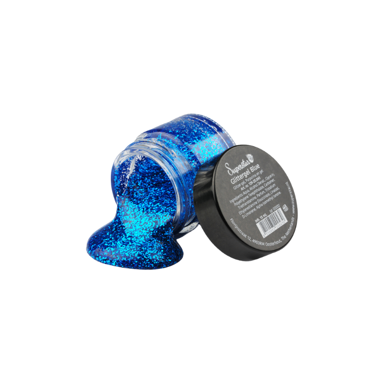 Gel superstar blauw (huid&haar) 15 ml