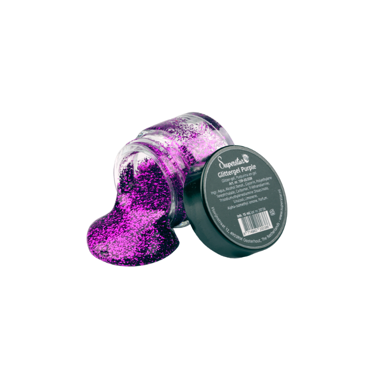 Gel superstar paars (huid&haar) 15 ml