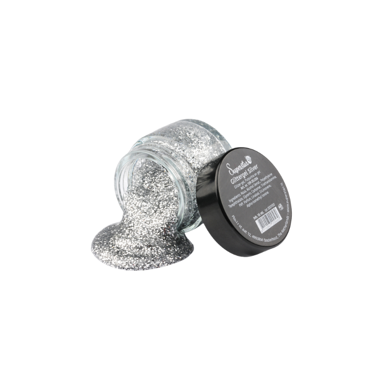 Gel superstar zilver (huid&haar) 15 ml