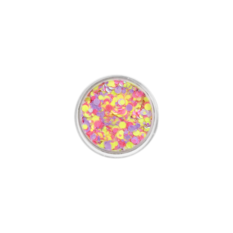 Chunky glitter cream pastel sweetness