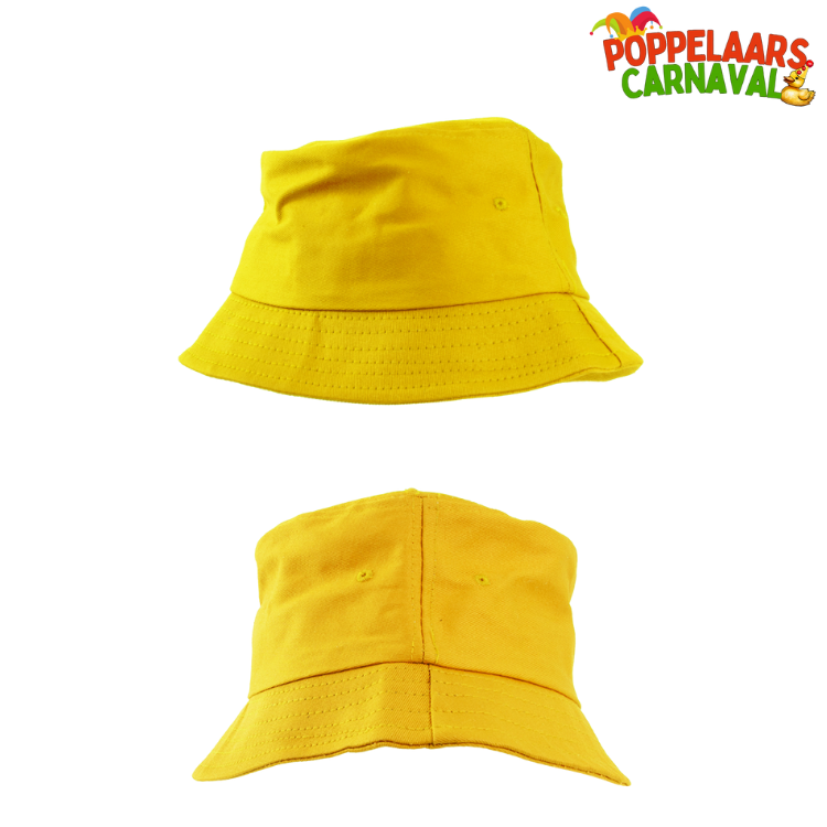 Vissershoedje geel