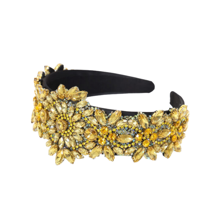 NEW! Haarband Strass Goud