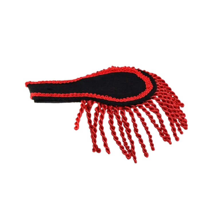 Schouder epauletten Rood