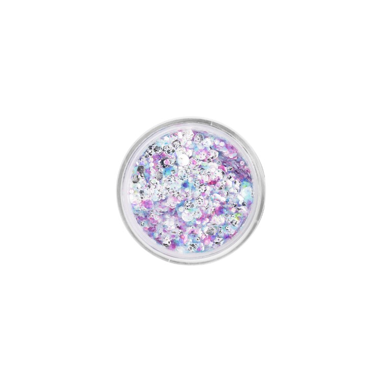 Chunky glitter cream diamond candy